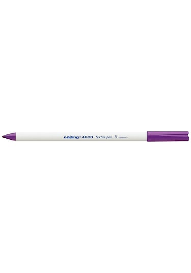 Edding 4600 Kumaş Kalemi - Mor - N.08