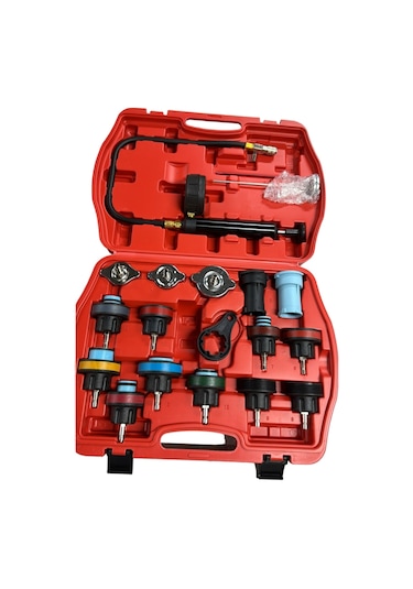 Omega Tools Radyatör Ve Soğutma Basınç Test Cihazı. 18 Parça