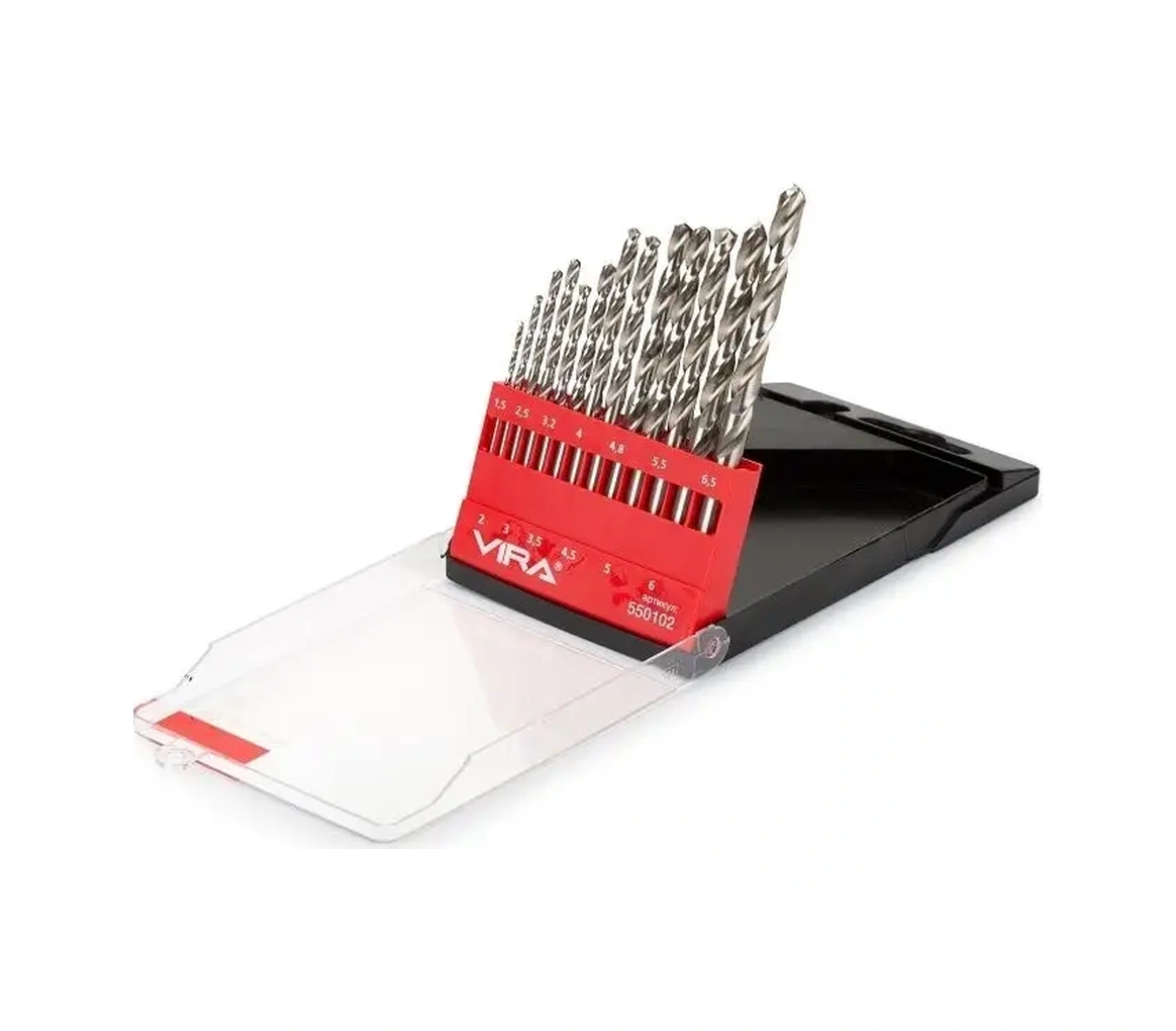 Vıra Metal İçin 13 Parçalı Matkap Seti 1,5-6,5 Mm W4 8400066