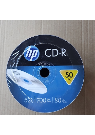 HP CD-R 52X 700 MB / 80 DK Boş CD 50'li