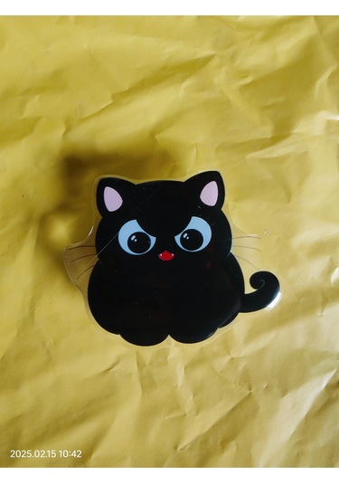 Goldenqian Grip Ve Çoklu İfade Telefon Tutucu İle Sevimli Akrilik Kedi Telefon Tutucu 4 4