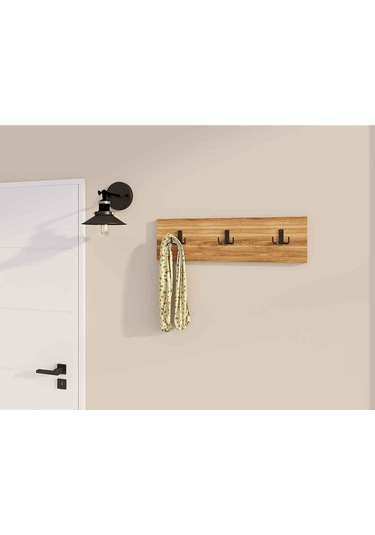 Decormet 3lü Askılık Ceviz Ceviz