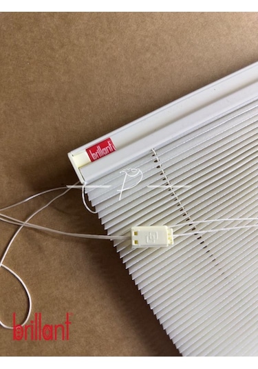 Plise Perde Brillant Marka 14 Renk Seçeeği 1. Kalite Beyaz