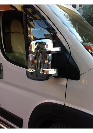 Peugeot Boxer Krom Ayna Kapağı 2 Parça 2006-2014 Abs Krom N11.10894