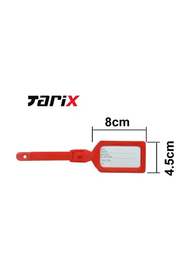 Tarix 4 Adet Yeşil Valiz Kemeri + 2 Adet Kırmızı Valiz Etiketi Yeşil