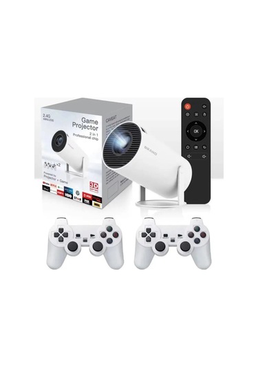 Lordx Projeksiyon Cihazı 4k Projektör+oyun 2in1 Pro Projektör