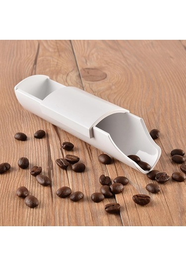 Suntek Kahve Kaşığı Yemek Pişirme Aracı Mutfak Aksesuarları Beyaz