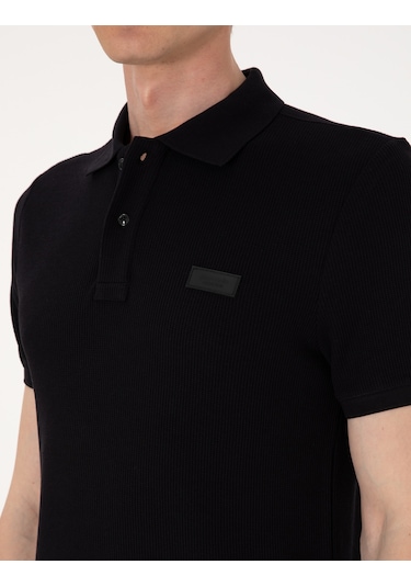 Pierre Cardin Erkek Siyah Tişört 50309959-vr046 Siyah