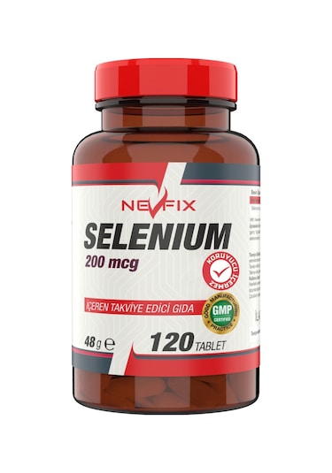 Nevfix Selenyum Selenium 200 Mcg 120   Tablet