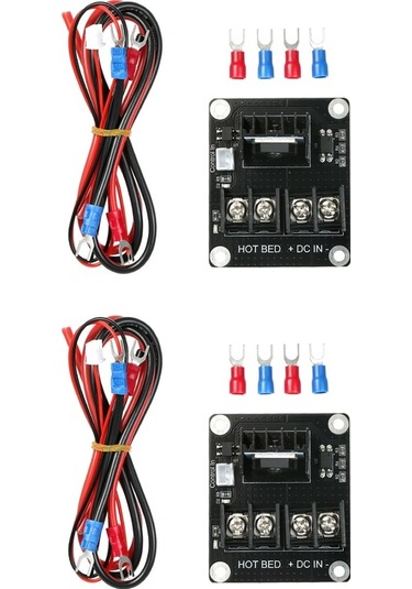Moly Anet A8/a6/a2 3d Yazıcı İçin 24v Mosfet Modülü, Isı Yatağı Genişletme Aksesuarı, 2 Adet Paket