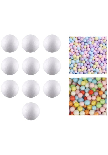 Suntek Köpük Topları Pürüzsüz Dıy Craft Parti Dekorasyon