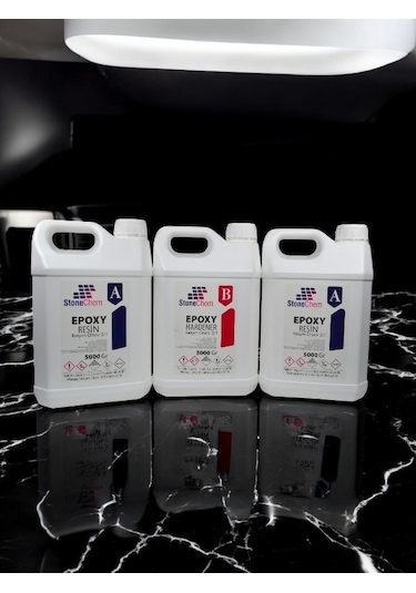 Woodpox 15 KG Ahşap Şeffaf Epoksi Rçine Yüksek döküm 3 CM