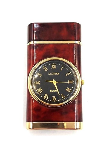 Saatli Pürmüzlü Gazlı Çakmak