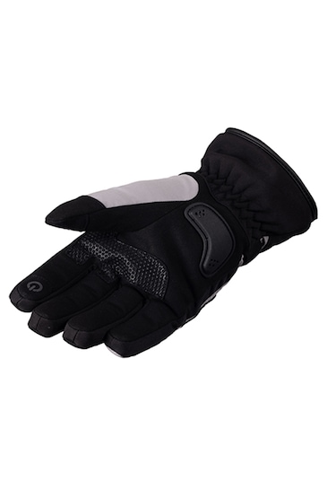 Prd14 Kışlık Gri Uzun Motosiklet Eldiveni Su Geçirmez, Rüzgar Korumalı, Dokunmatik