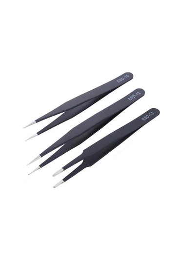 Wellhise 3 Parça Antistatik Cımbız Seti (10-12-13) N11.1840