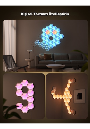 Govee Glide Hexa Ultra Led Aydınlatma