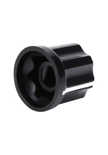 Hfambition Gitar Bas Potansiyometre D Shaft Tonalite Ses Düğmesi Kapağı Alüminyum+plastik 10 Adet Seti