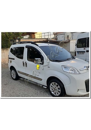 Db Chrome Fiat Fiorino Krom Ayna Kapağı 2008 Sonrası 2 Parça  Abs