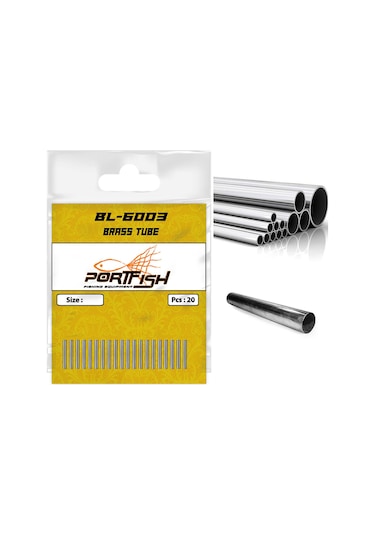 Portfish Bl-6003 20 Adet Tekli Kıstırma Burcu 0.8 Mm