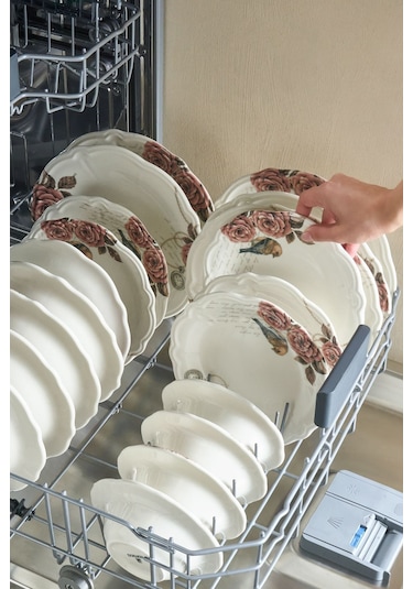 Karaca  Roselle 24 Parça 6 Kişilik Yemek Takımı