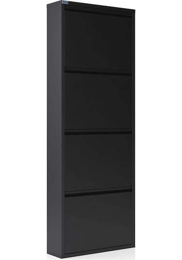 Ceha  4'lü Metal Ayakkabılık -Siyah K.AYK-4 /AB9005 Siyah