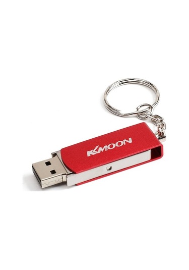 128gb Usb 2.0 Metal Mini Usb Bellek, Anahtar Zinciri İle, Bilgisayar Uyumlu, 15-18mb/s Okuma Hızı Kırmızı