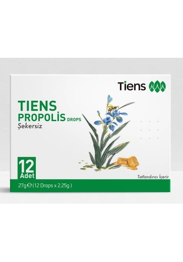 Tiens Propolis Drops Şekersiz  27Gr 12 Drops