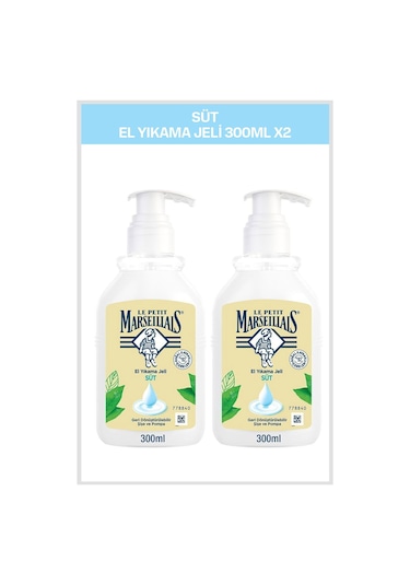 Le Petit Marseillais Sıvı Sabun Süt 300 ML x2