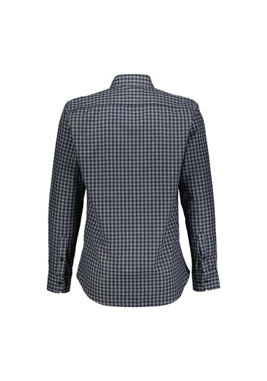Finesuits Erkek Flanel Gömlek 2422204006.flcdr Lacivert