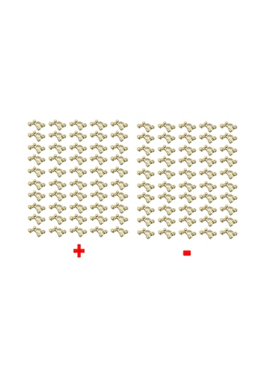 Akü Kesme Gerçek Kutup Başı (+)(-) 100 Lü Poşet Pirinç