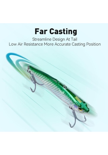 Krallık Ov-90 Balıkçılık Cazibesi Batan Vıb 90mm 32g Wobblers Yapay Sert Yemler Deniz Balıkçılığı İçin Uzak Döküm Tuzlu Su Trolling