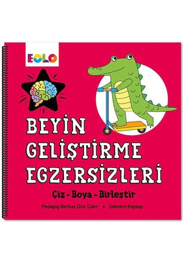 Eolo Beyin Geliştirme Egzersizleri Çiz Boya Birleştir