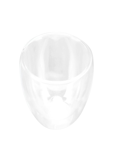 Shineyee 350ml Borosilikat Cam Şeffaf Çift Katlı Bardak - Kahve, Süt, İçecekler İçin Isı Dayanıklı El Yapımı Kupa