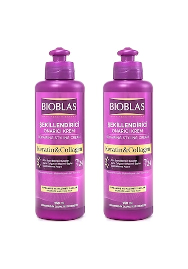 Bioblas Saç Kremi Keratin&collagen 250 Ml X 2 Adet