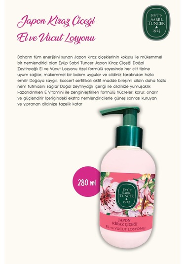 150'li Okyanus Ve Mandalina,limon 50'li Ve Kiraz Çiçeği Losyon 280 Ml Rosie Tekli