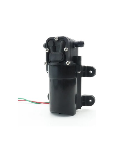 Boatshop1 1 Adet 12v 90psı 3.6lpm Tarımsal Elektrikli Su Pompası Siyah Mikro Yüksek Basınç Diyafram Su Püskürtücü Araba Yıkama 1pc