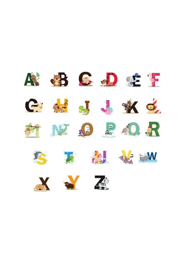 Yaozixia Alfabe Şekilli Duvar Çıkartmaları Kendin Yap Harf Temalı Erkek Çocuk Odası Duvar Çıkartmaları Çıkarılabilir Vinil Duvar Sanatı Dekoru Ev Anaokulu Kreş Dekorasyonları Çok Renkli
