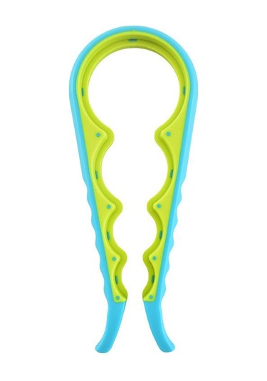 Mavi 1 Adet Çok Fonksiyonlu Konserve Açacağı Kavanoz Açacağı Şişe Kapağı Gripp Ev Mutfak Gereçleri Açık Kavanoz Mutfak Aracı Mavi