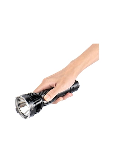 Wuben T102 Pro 3500 Lümen Profesyonel Taktik El Feneri Siyah
