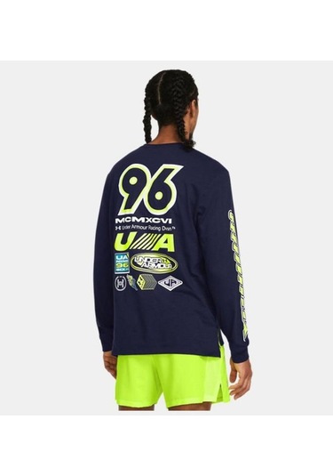 Erkek Ua Launch Uzun Kollu 1384195-100 Lacivert