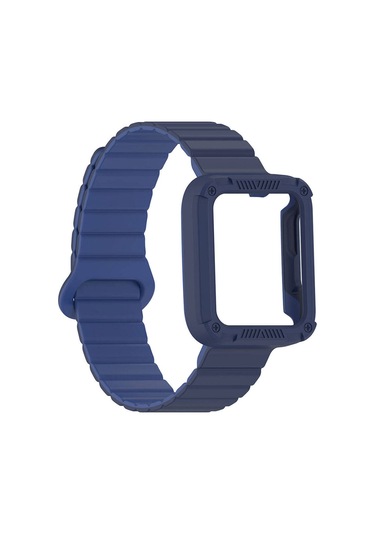 Xiaomi Redmi Watch 1 Silikon Kordon Zore Krd-105 Strap Kayış Lacivert