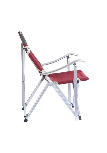 Katlanır Kamp Piknik Sandalyesi - Madfox Dachuan - Bordo - 547281 - Taşıma Çantalı Çok Renkli