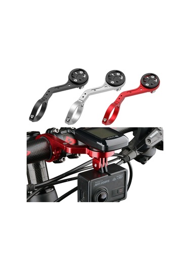 Bg-371 Bisiklet Alüminyum Alaşımlı Kod Tablosu Çerçevesi Evrensel Kod Tablosu Uzatma El Feneri Braketi Gümüş Gümüş