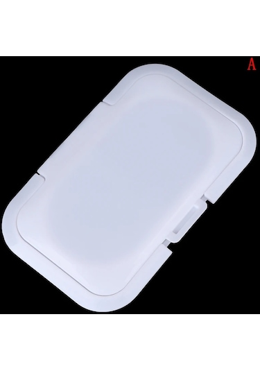 A1-kolay Taşıma Islak Mendil Kutusu Islak Mendil Kutusu Temizleme Mendilleri Taşıma Çantası Kapaklı Yapış Askı Silin Konteyner Vaka