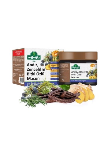 Arifoğlu Andız Zencefil ve Bitki Özlü Macun 300 G