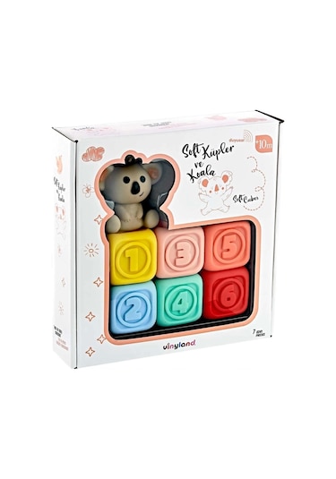 Vinyland Soft Aktivite Küpler Koala 7'li Set 661914