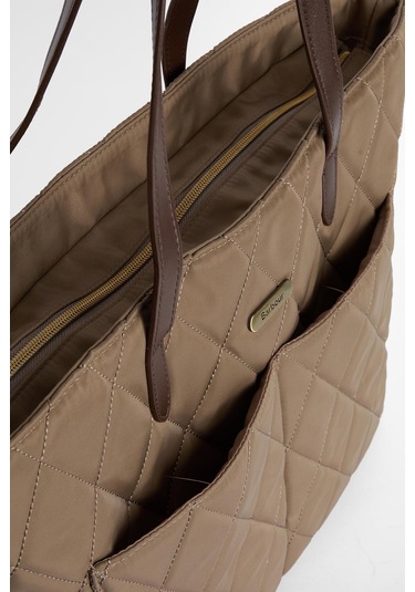 Barbour Quilted Tote Çanta Sn31 Sand Bej