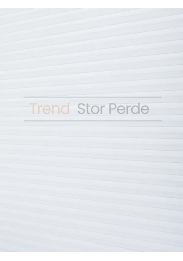 Beyaz Honeycomb Plise %100 Isı Ve Işık Geçirmez Katlanır Cam Balkon Perdesi - Salon Perdesi-001 Beyaz