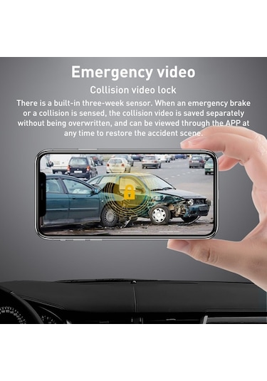 F1 Araba Gizli Hd Gece Görüşlü Wifi Sürüş Kaydedici