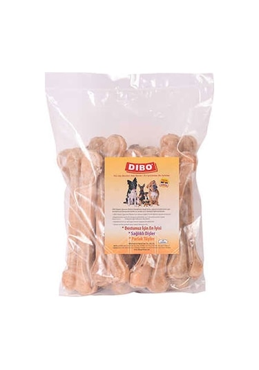 Dibo Natürel Press Kemik Köpek Ödülü 25'li 50-55 G 12 CM